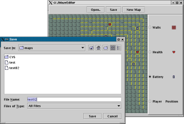 JMazeEditor save dialog (version 0.3)
